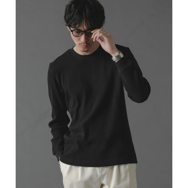 アンチスメルワッフルTシャツ 長袖 | ナノユニバース(NANO universe