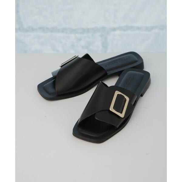 CORSO ROMA 9／バックルレザーサンダル | ナノユニバース(NANO