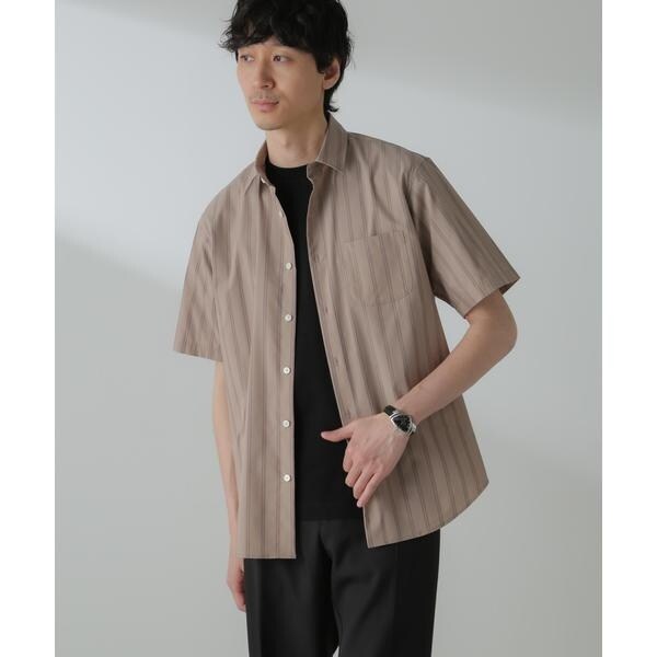 「ICE FLOW LINEN」バリエーションシャツ 半袖