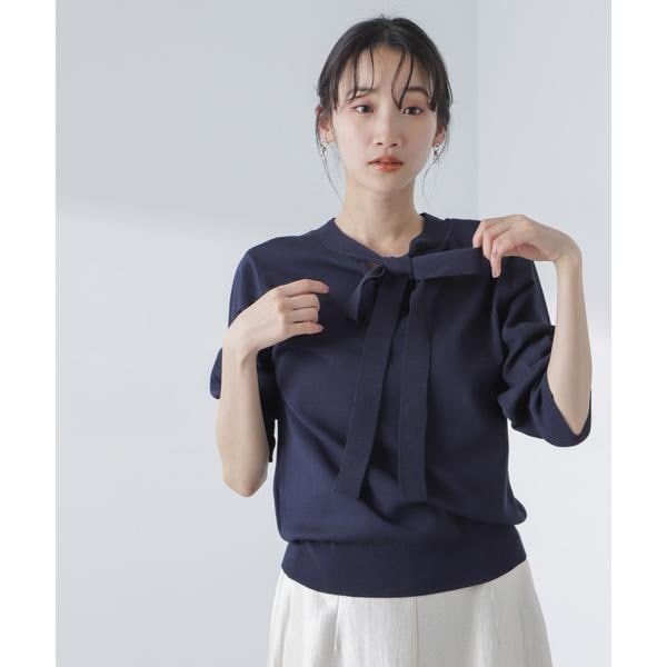 casa fline ラクーンミックスカーディガンコート casa fline/ラクーンミックスカーディガンコート