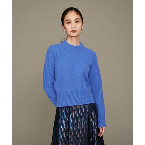 大きいサイズ＊ＩＣＢ 圧縮素材 フェルトタッチゆったりニット＊２３区自由区組曲 大きいサイズ＊ICB 圧縮素材 フェルトタッチゆったりニット＊23区