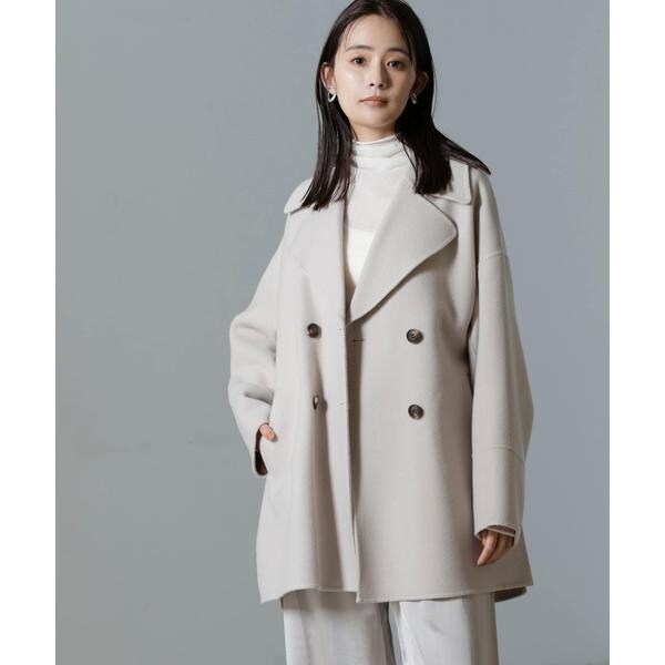 PURE LAMBS リバーミドルコート | ナノユニバース(NANO universe