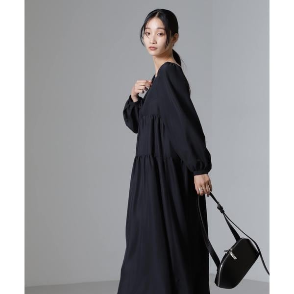 スクエアネックティアードワンピース | ナノユニバース(NANO universe