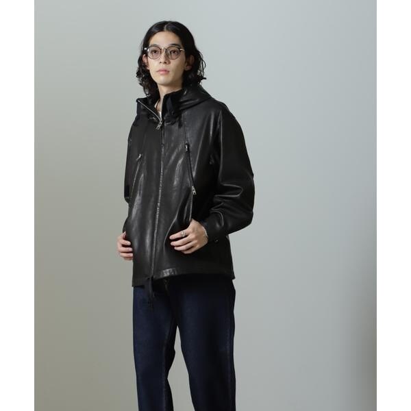 Schott/別注 レザー フードパーカー schott（ショット）の「Schott/別注 レザー フードパーカー（ブルゾン