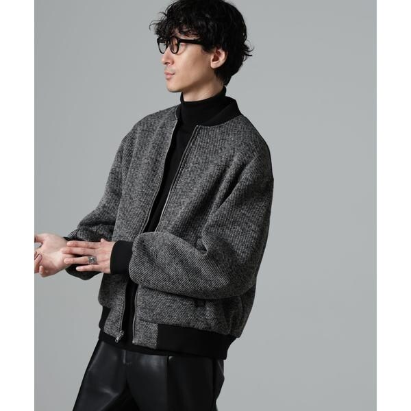 ニットフリースZIPブルゾン(セットアップ可) | ナノユニバース(NANO
