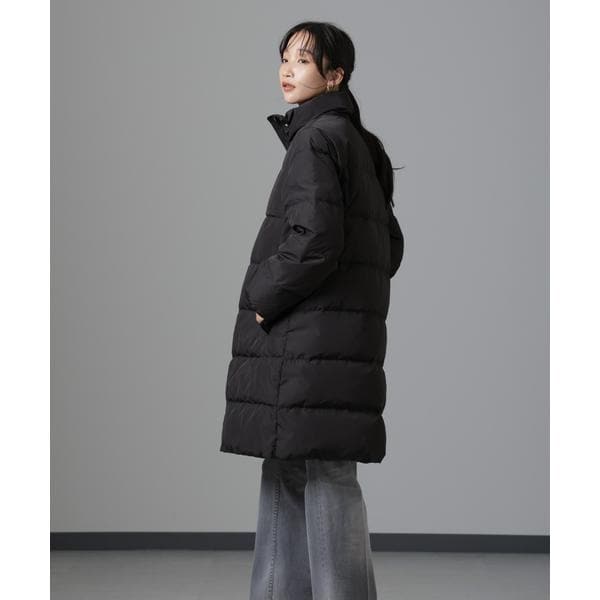 撥水加工 フードロングダウンコート | ナノユニバース(NANO universe