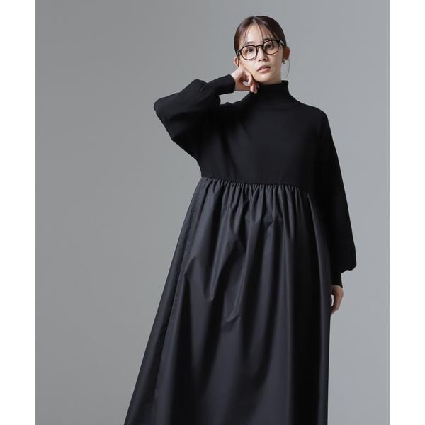 異素材コンビドッキングタートルワンピース | ナノユニバース(NANO