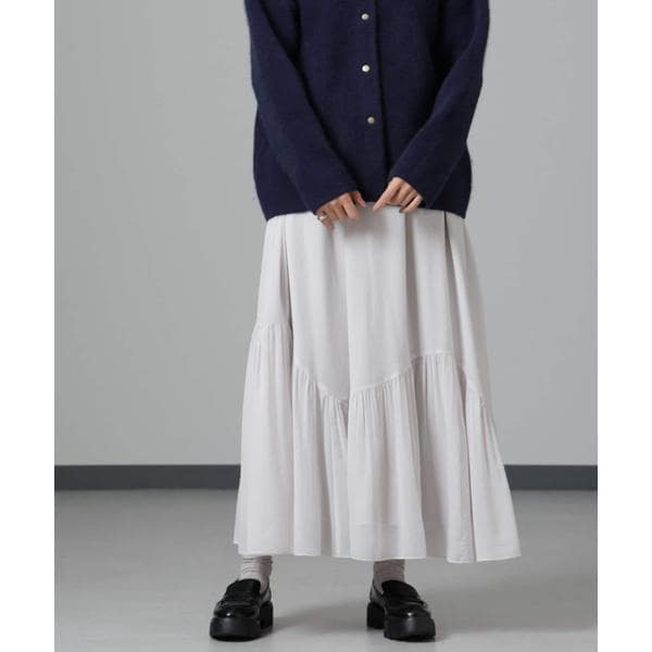 【新品】JOURNAL STANDARD relume/Aラインチノスカート Aラインチノスカート（ロング・マキシ丈スカート）｜JOURNAL
