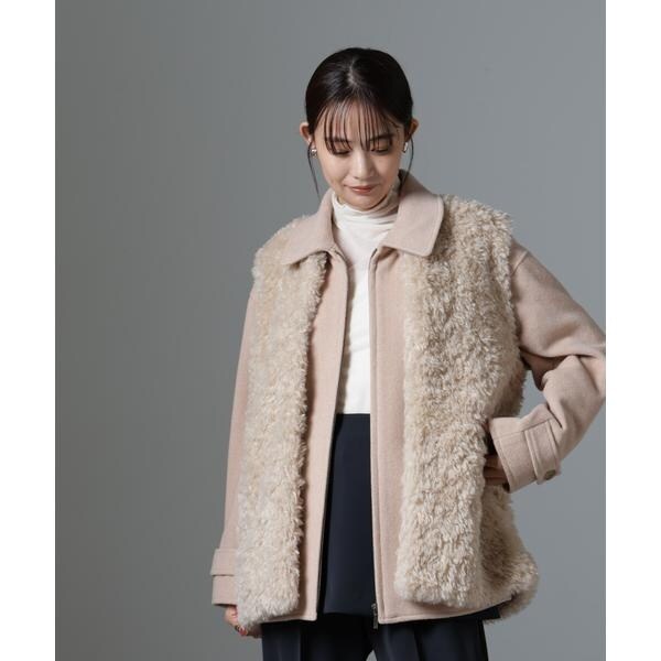 Bellandi SUPER130 コクーン ショート コート ◇ | シップス