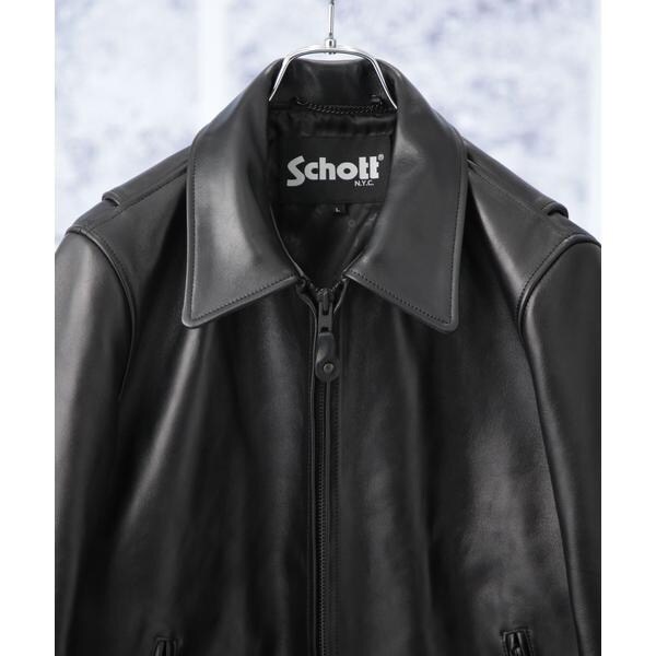 美品 ショット ナノユニバース 別注 ラムレザージャケット ライダース 総柄 Amazon | [ナノ・ユニバース] SCHOTT (ショット) 別注 シープ