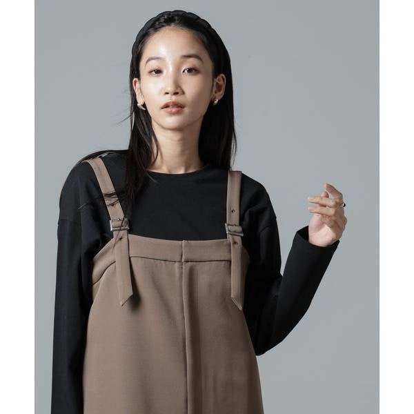 サイドスリットロングスリーブTシャツ