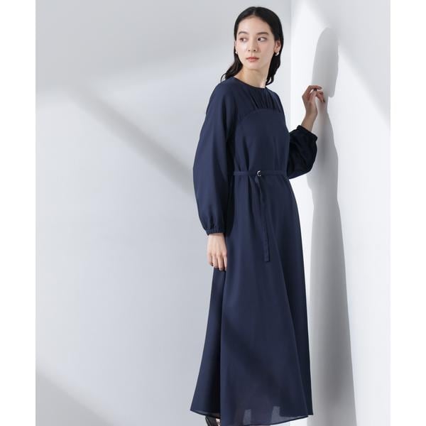 ナノユニバース　カップ付きアシメタンクレイヤードワンピース カップ付き アシメ タンク レイヤード ワンピース