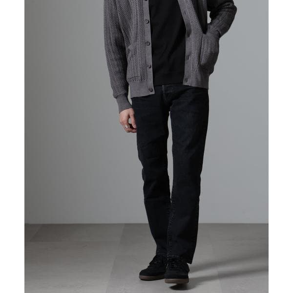 ASSEMBLANC｣シルクブレンドクリースワイドトラウザー | ナノユニバース