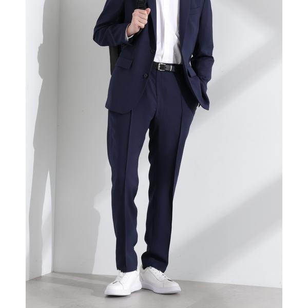 「N TROUSERS PREMIUM」強撚ピケストレッチパンツ(セットアップ可)