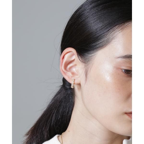 [�}���C]RAGBAG�^Odette Earrings/�i�m���j�o�[�X�iNANO universe�j �S�[���h