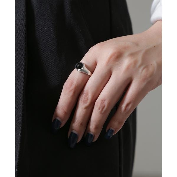 [�}���C]RAGBAG�^Dualism Black Onyx Ring/�i�m���j�o�[�X�iNANO universe�j �V���o�[