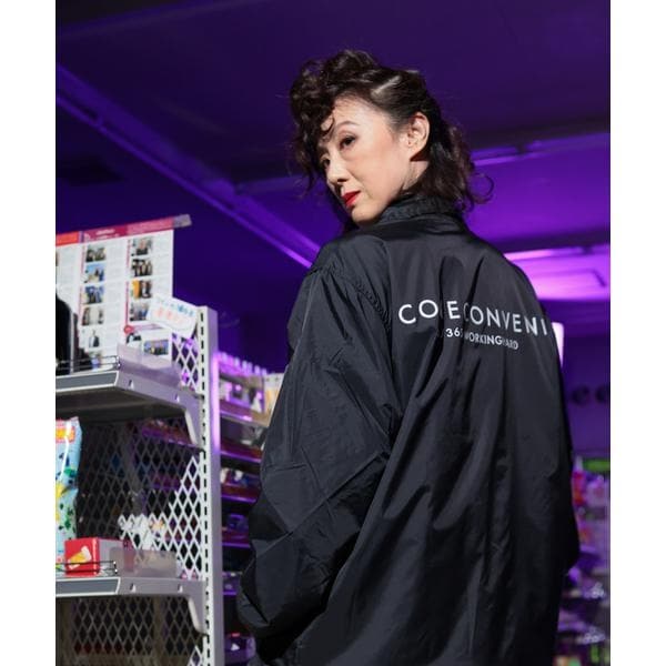 ソフトギャザージップブルゾン | ナノユニバース(NANO universe