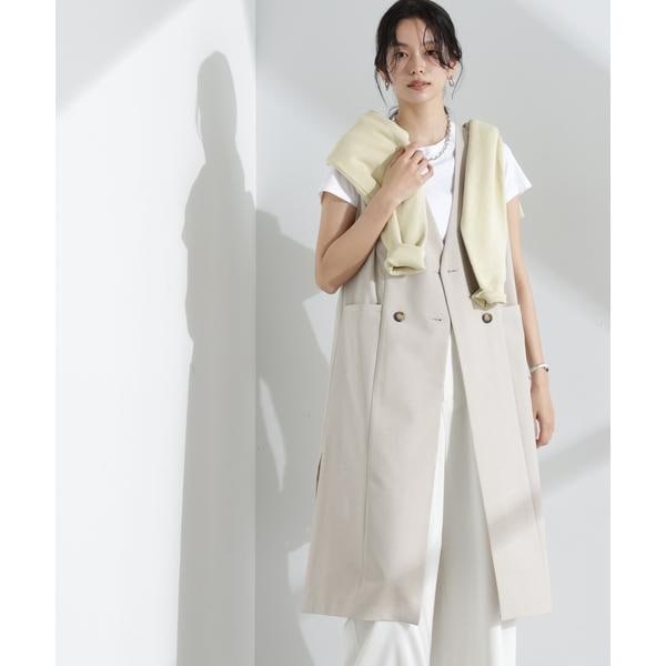 未使用 Ex ROBE ナノユニバース ジレ ベスト 2 今季ブランド ナノユニバース ROBE Ex 未使用 ジレ 2 ベスト