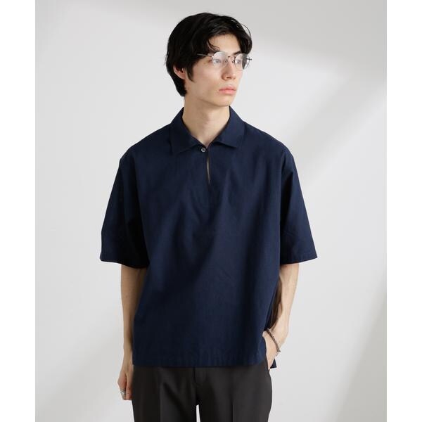 PENDLETON／別注Big Size OP Collar Gather SH | ナノユニバース
