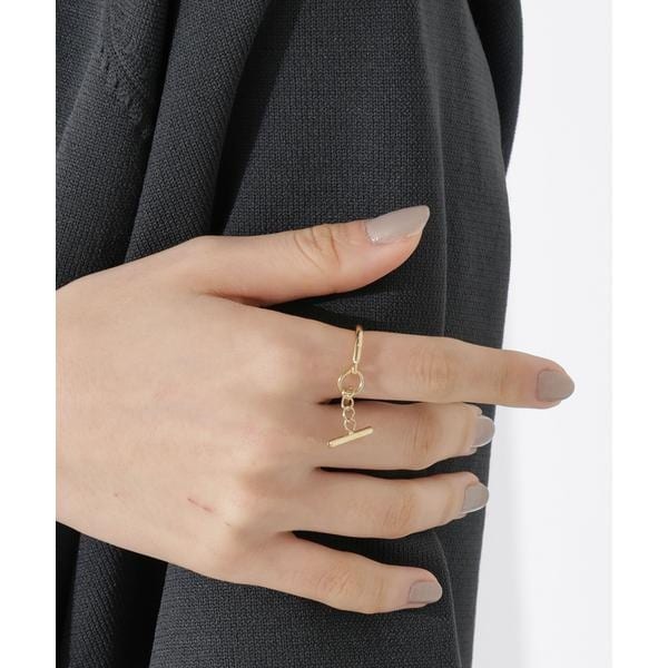 PORTE-BONHEUR／別注K10YG Diamond Ring | ナノユニバース(NANO