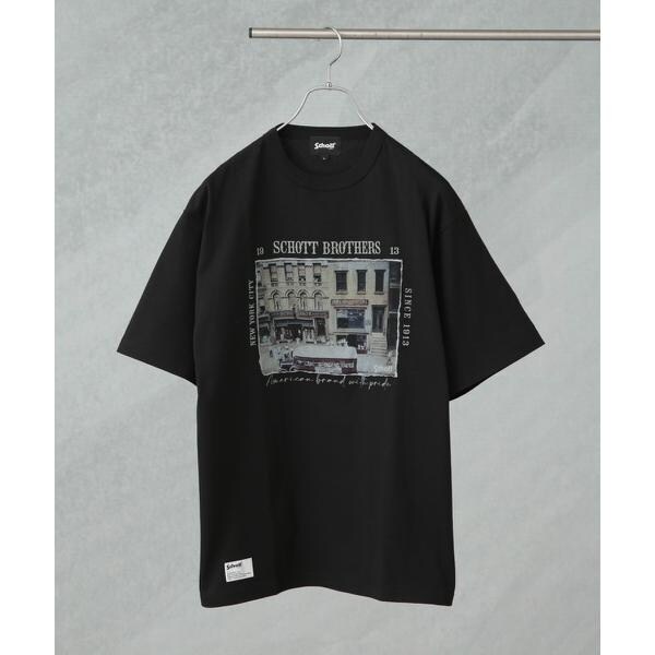 SCHOTT/別注 ’PHOTO’ S/S TEE Schott N.Y.C tシャツ SCHOTT/別注 ”PHOTO” S/S TEE メンズ