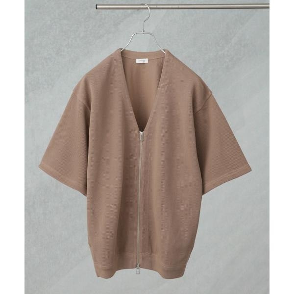 crepuscule／別注 S／S V NECK ZIP CARDIGAN | ナノユニバース(NANO