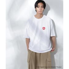Anti Soaked(R)×BEATLES APPLEロゴ 汗染み防止Tシャツ