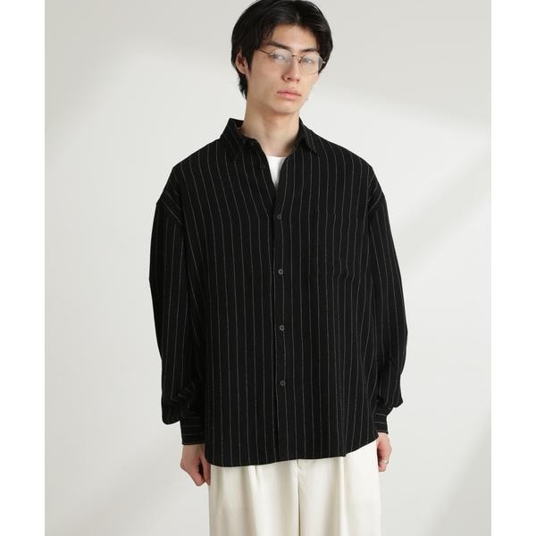 美品 アダムエロペ ルーズスリーブワイドカーディガンシャツ ビッグシルエット ADAM ET ROPE'（アダムエロペ）の「【WEB限定】AFA ルーズ