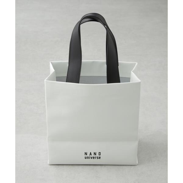 UNKNOWN PRODUCTS 別注Leather Paper Bag S 白 UNKNOWN PRODUCTS／別注 Leather Paper Bag Small | ナノ