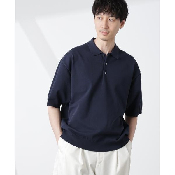 BRIEFING×WLG ミラノリブ切替ニット ナノ・ユニバース 黒M 予約商品】BRIEFING×WLG ミラノリブ切替ニット