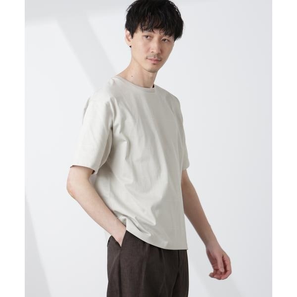 シルケットサッカーワイドTシャツ 半袖 シルケット サッカー ワイド Tシャツ 半袖