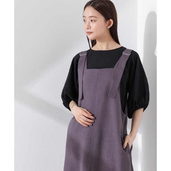 フェイクファースリーブハーフコート　24AW 楽天市場】【SALE／30%OFF】フェイクファースリーブハーフコート