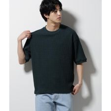 オニワッフルビッグTシャツ 五分袖