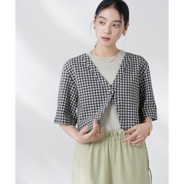 ナノユニバース（NANO universe）/RITA ROW／REISHI TOP RITA ROW／REISHI TOP | ナノユニバース(NANO universe) | マルイ