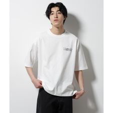 「MOFFISIE」オリジナル刺繍プリント Tシャツ 半袖