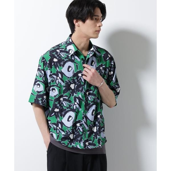 ナノユニバース（NANO universe）/総柄プリントシャツ 総柄プリントシャツ | ナノユニバース(NANO universe) | マルイウェブ