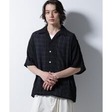 シースルーチェックシャツ