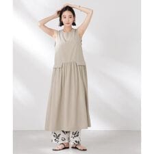 ウェスト切り替えワンピース