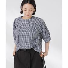 ボリュームスリーブタックブラウス | ナノユニバース