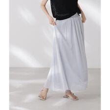 ウエストゴムギャザーシアースカート（セットアップ可）