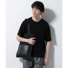 シルキータッチニットTシャツ 半袖