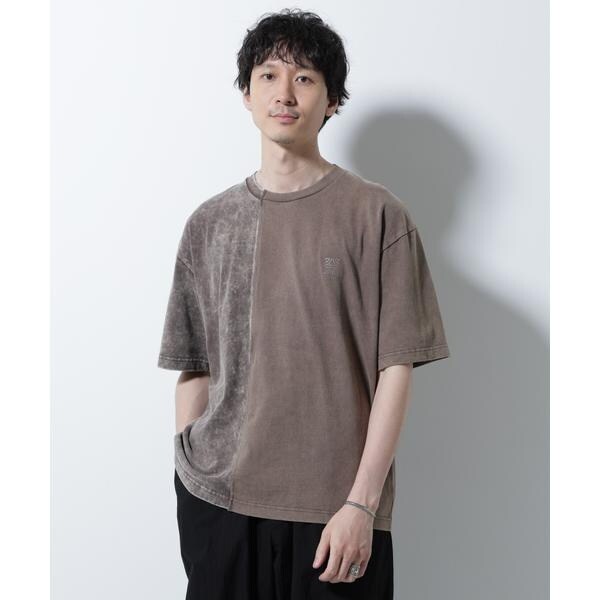 「NJ／CLUB」ミッキーマウス ／ フェードリンガーTシャツ半袖 NJ/CLUB」ミッキーマウス / フェードリンガー Tシャツ 半袖