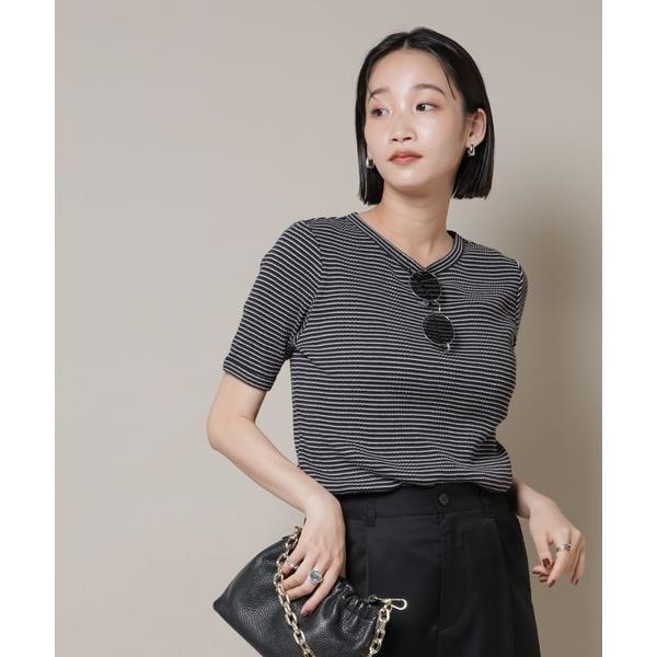 ナノユニバース　カップ付きアシメタンクレイヤードワンピース Amazon.co.jp: [ナノ・ユニバース] カップ付き アシメ タンク