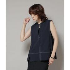 ドライウェザーストレッチバイカラーステッチベスト(セットアップ可)