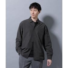 ストレッチワイドシャツブルゾン(セットアップ可)