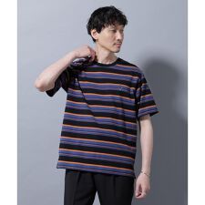 ナノベアボーダーTシャツ 半袖