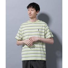 ナノベアボーダーTシャツ 半袖