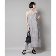 フリンジシフォンキャミソールワンピース(セットアップ可)