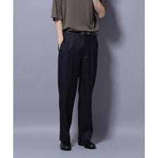 「N TROUSERS PREMIUM」ウールデニムストレートパンツ／STRETCH(セットアップ可