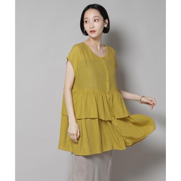 EUCLAID / エウクレイド シアー楊柳ブラウス EUCLAID｜シアー楊柳ブラウス | Rakuten Fashion(楽天